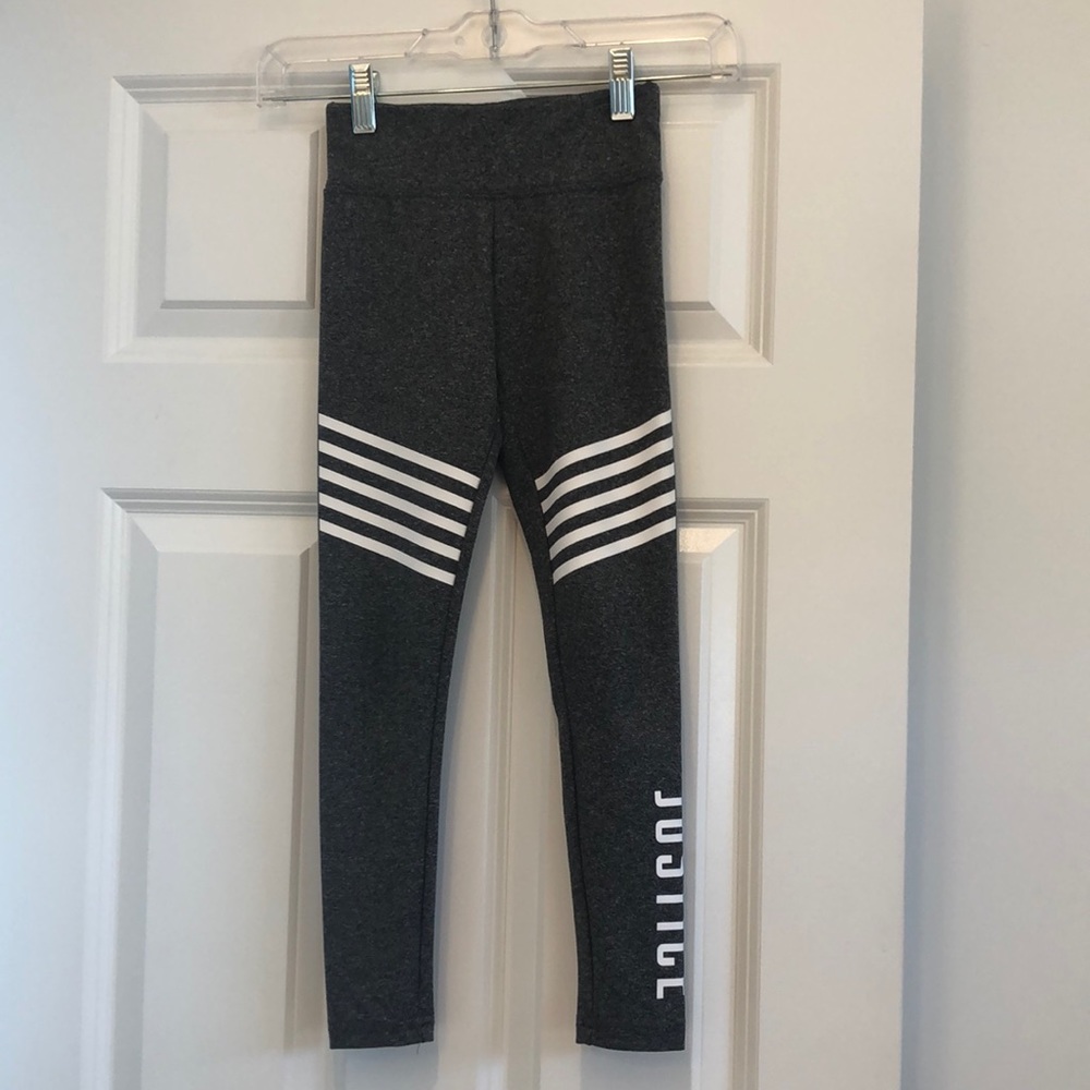 Grey Justice Leggings